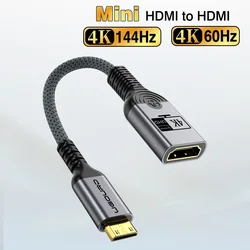 Ultra HD 4K HDMI Adapter Cable for High - Speed Connectivity (Mini HDMI to HDMI)