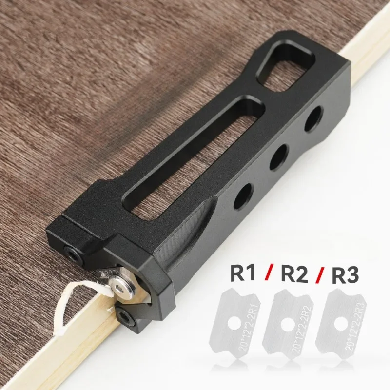 

Woodworking Edge Banding Arc Trimmer Tungsten Steel Trimmer Corner Board Chamferer Scraper Board Burr Trimmer With blade Tools