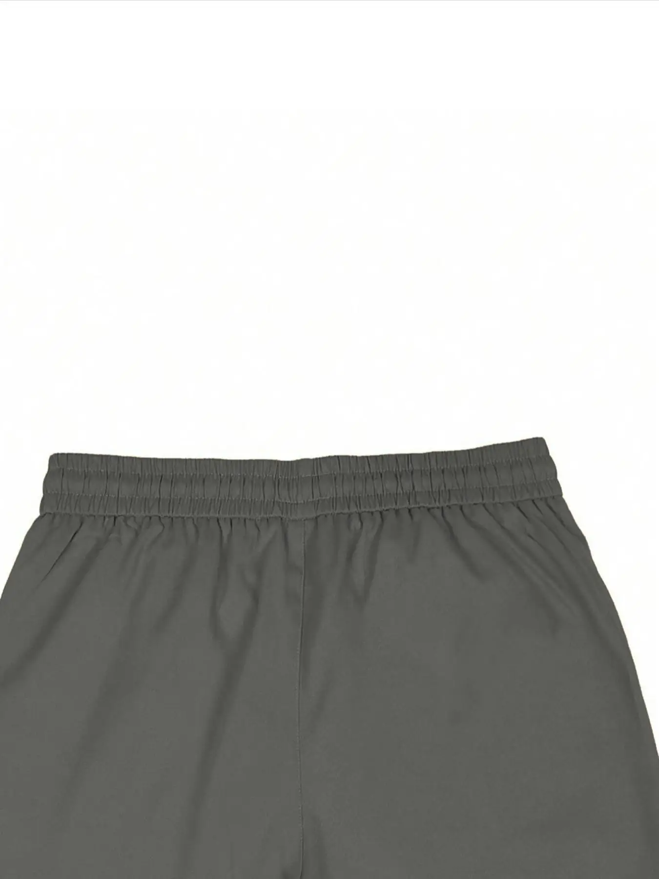 Einfarbige Cargohose für Herren mit Pattentasche, Kordelzug am Bund, reguläre Passform, lässige Hose mit geradem Bein für den Alltag – Detail 26
