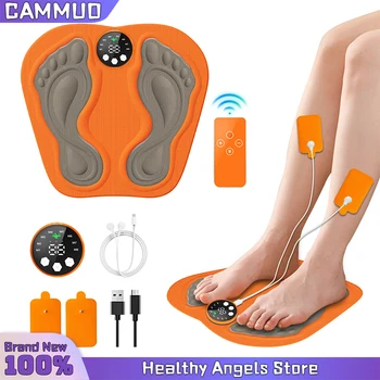 3D Smart Foot Massage Pad RF Remote Feet Massager 8 Modes 29 LevelsImprove Blood Circulation Relax Muscles Slim Legs Foot Pad
