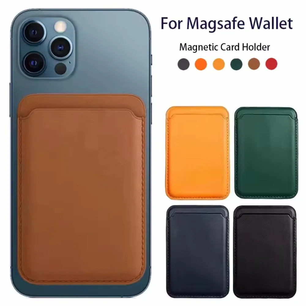 Magnetic Leather Wallet Phone Case with Card Holder – Premium Accessory