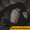 Quick Release Belt Holster Tactical Pistols Holsters CS Paintball Hunting Gun Carry Case for GLOCK 17, 20, 21, 22, 31, 37 2