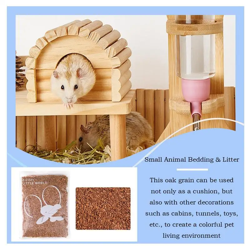 Bedding For Cage Odor Control Pet Bedding Natural Comfortable Habitat Decor Hamsters Cage Litter For Home Indoor Use