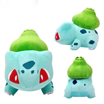 Anime Bulbasaur Stuffed Doll Toy Big Size Elf Pokemon Plush Kawaii Pikachu Doll Pillow Gifts For Children Christmas Baby Gift 1