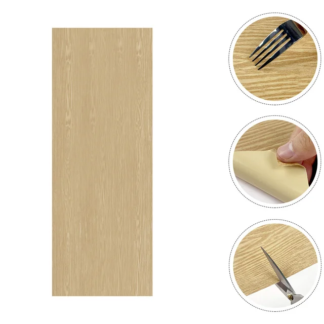 Fa Gabona Padlómatricák Vízálló Dekoráció Eltávolítható Pvc Backsplash Étterem Konyha