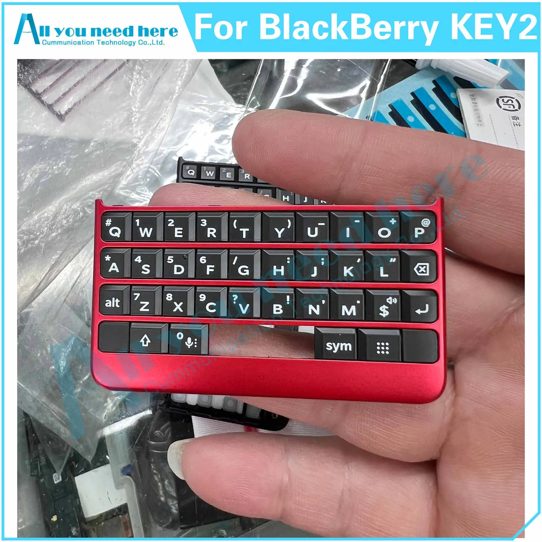 BlackBerry KEY2 Keytw용 키패드 수리 부품 교체, BBF100-6, BBF100-1, BBF100-2, BBF100-4