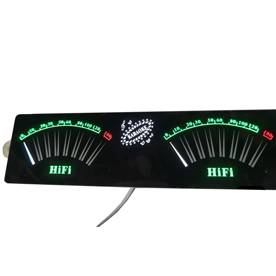 

Voice-activated Music Pointer LED Display with Adjustable Sensitivity Music Spectrum Display
