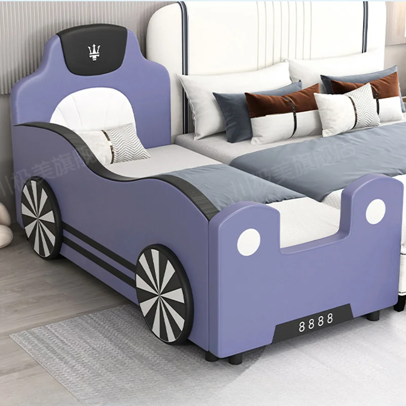 Cute Unique Modern Childrens Bed House Luxury Pretty Comferter Loft Kids Bed Baby Villa Camas De Dormitorio Bedroom Furniture 5