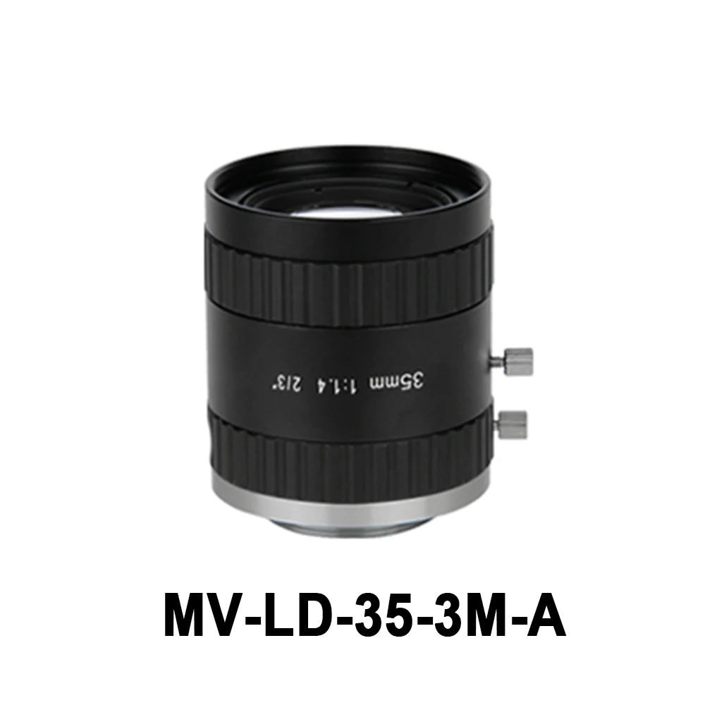 3MP 16mm 2/3 MV-LD-16-3M-A C-마운트 렌즈 비전 검사용 산업용 머신 비전 렌즈