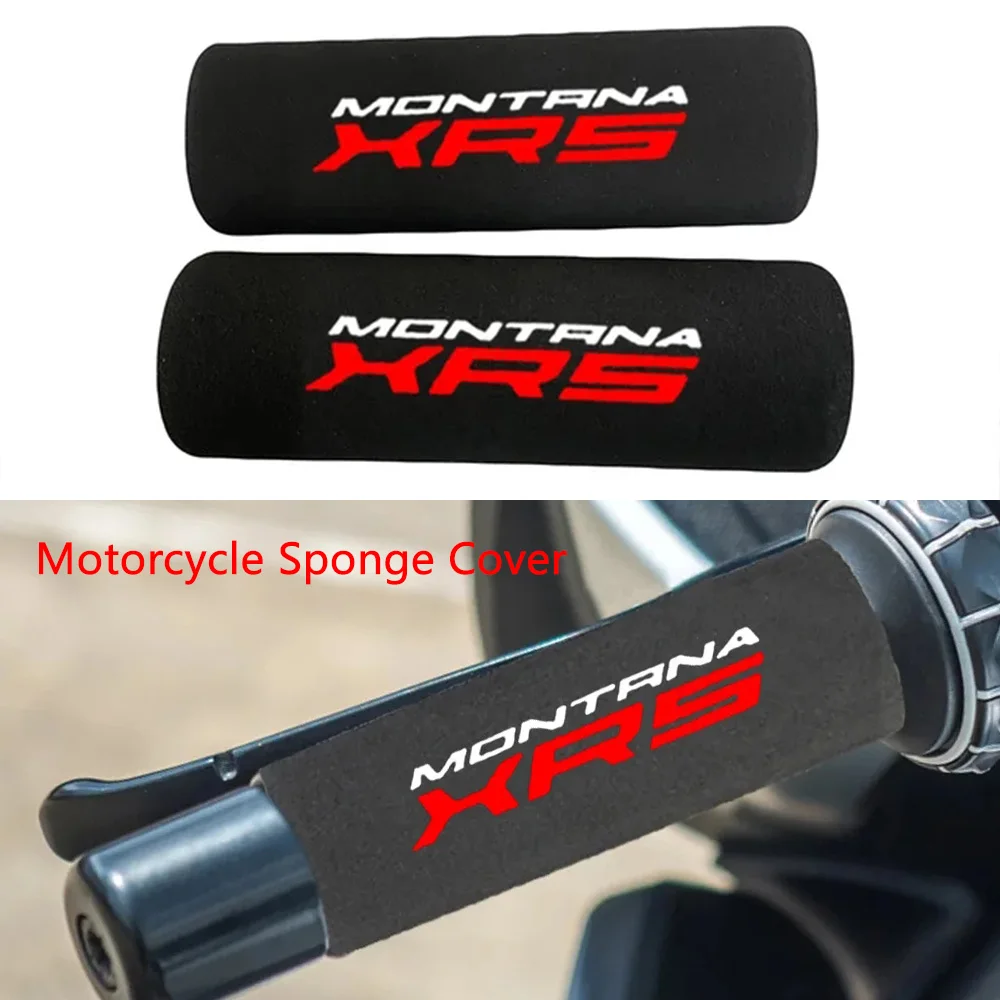 

Motorcycle Handlebar Grips Anti Vibration for Macbor Montana XR5 500 Montana xr5 500 2023 Non-slip Motorcycle Sponge Grip
