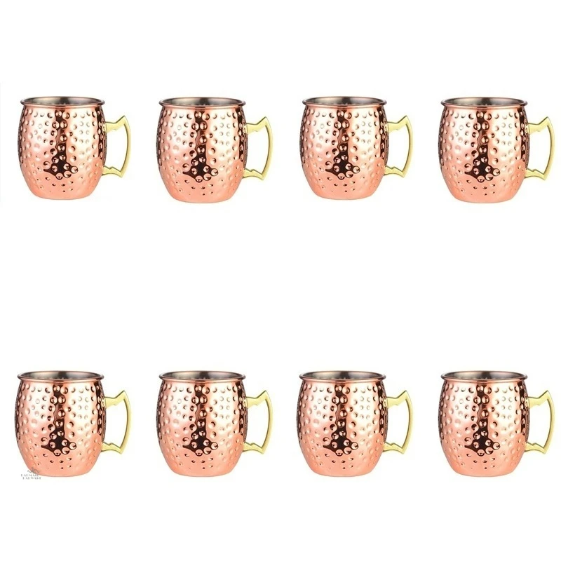 550ml Moscow Mule Copper Cups Copper Stainless Steel Mug Moscow