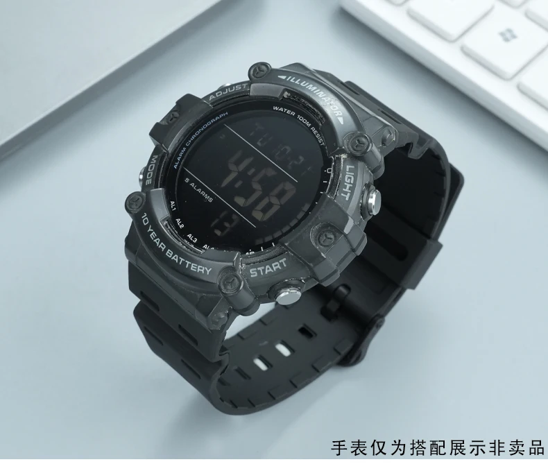 For Casio 3502 AE-1500 resin Watchband AE-1500WHX-1AVDF/DW-291/W-737 silicone watch strap 18mm Convex sports bracelet