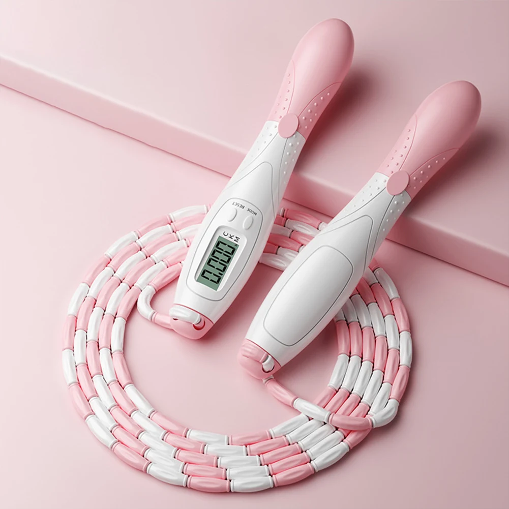Corde à sauter réglable avec compteur pour adultes diabétiques, 2.8m, ULà sauter, exercice à domicile, entraînement de gym, équipement de fitness