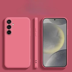 Premium Liquid Silicone Protective Phone Case - Soft, Durable, and Stylish Cover for A05S (Red)