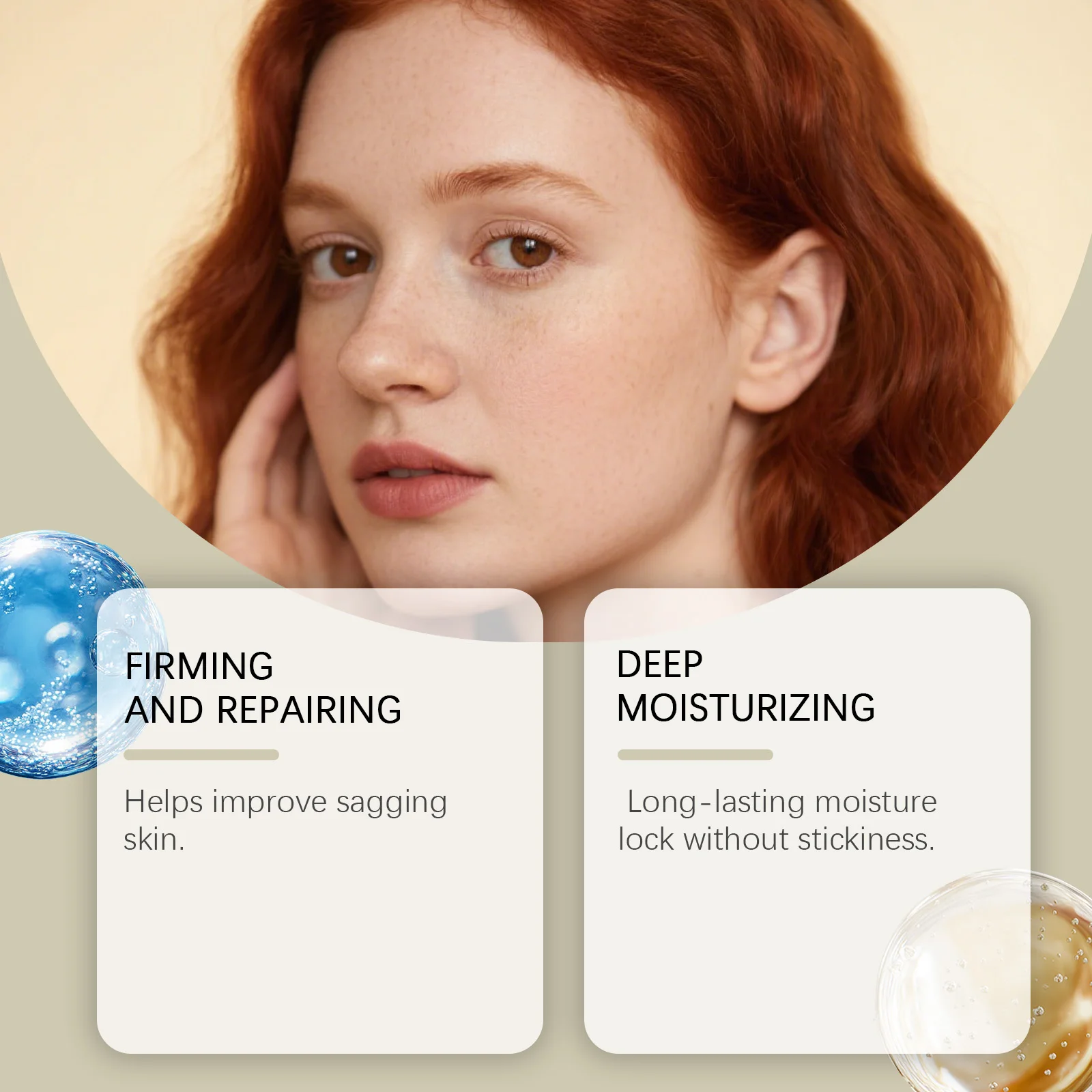 Hyaluronic Acid Moisturizing Serum-Nourishes and Hydrates Skin,Leaves Skin Moist,Radiant,and Ideal for Facial Moisturizing  care