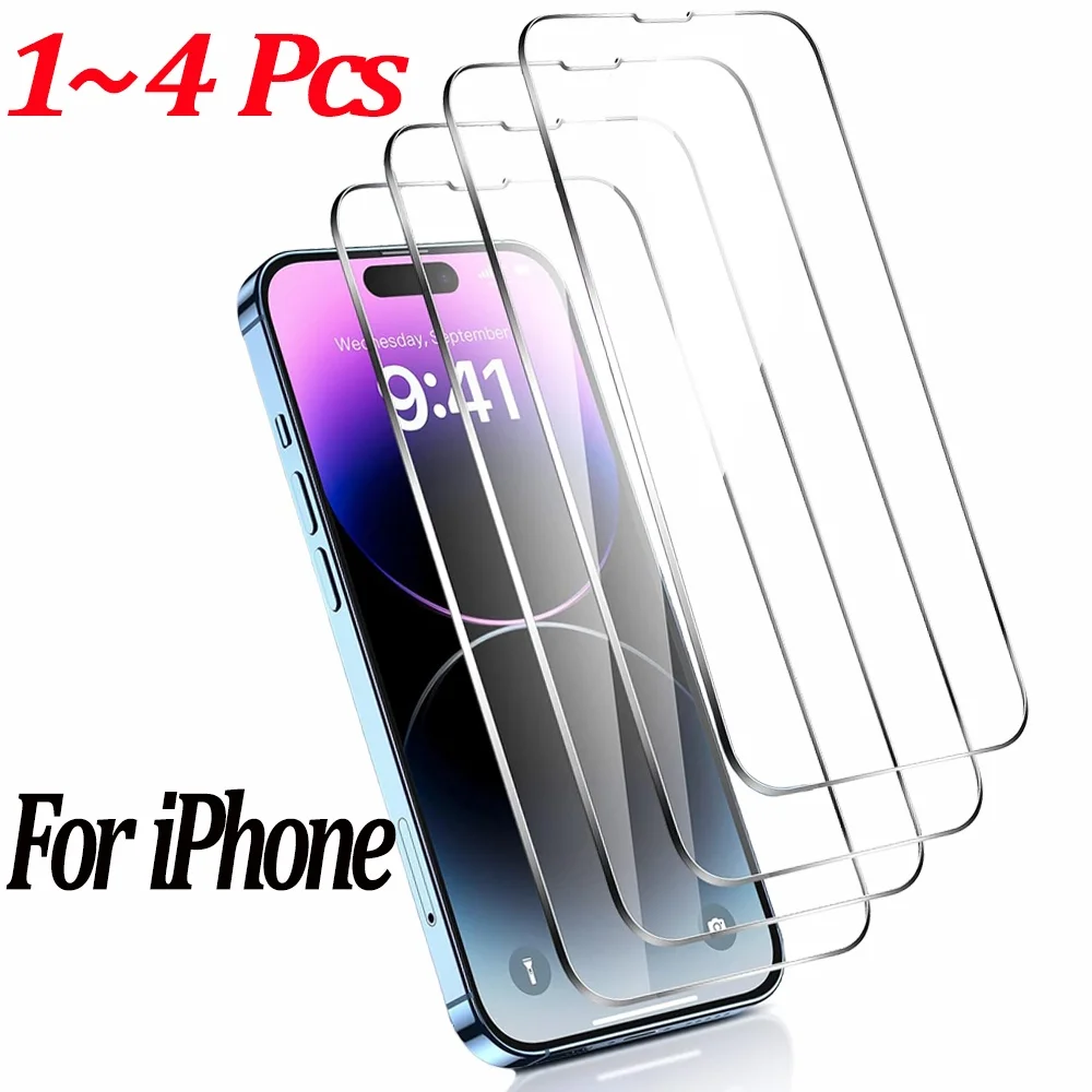 รูปสินค้า ฟิล์มกระจกใสป้องกันรอย HD สำหรับ iPhone 11-17 Pro Max