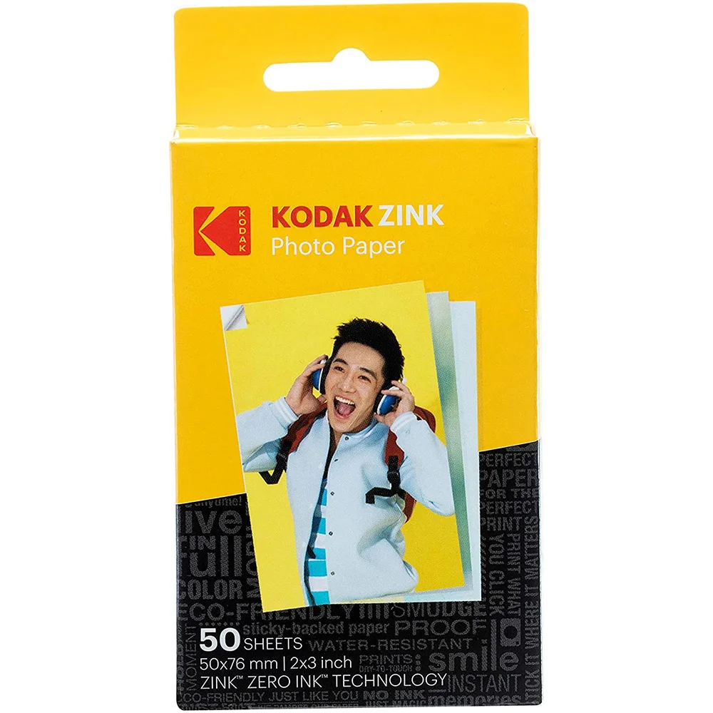 Kodak PRINTOMATIC Instant Camera ZINK Inkless Printing Portable One-Time  Imaging Camera Point-and-shoot Camera Yellow - AliExpress