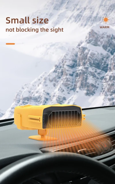 Chauffage USB spécial pour voiture et camion, siège arrière, mini  ventilateur, 12V-24V, muet, 3 vitesses du vent, hiver, nouveau, 2022