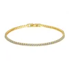 Sterling 925 Silver Jewelry 16cm to 19cm Tennis Bracelet 2mm Zirconia Anniversary Gift Genuine Sterling Silver Bracelet 1