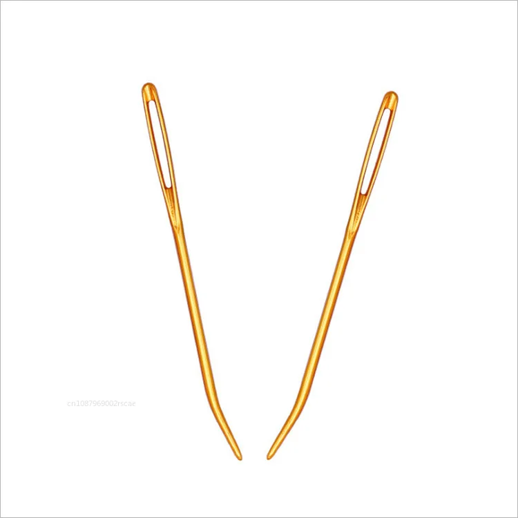 Description Picture 3 of item8/4/2Pcs/box Bent Tip Tapestry Needles Yarn Knitting Weaving Big Eye Curve Bent Needle Knitting Crochet DIY Sewing Accessories