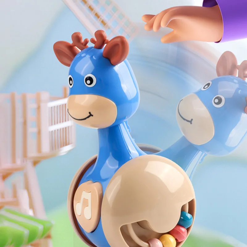 Tumbler Wobbler Toy for Infant Boy Girl - Perfect for Learning To Climb & Early Education Roly Poly Baby Toys 6 To 12 Months Kid