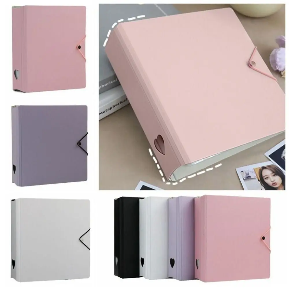 Starlight Macaron Photocard Binder - Pastel Mini Album and Card Storage Book