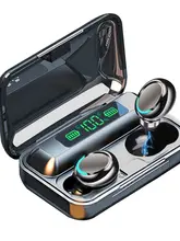  F9-5 TWS Earphone Bluetooth 5.1 Wireless Headphone Hearing Aid Waterproof Earbuds Headset Handfree With Mic 2200mAh Charging Box 