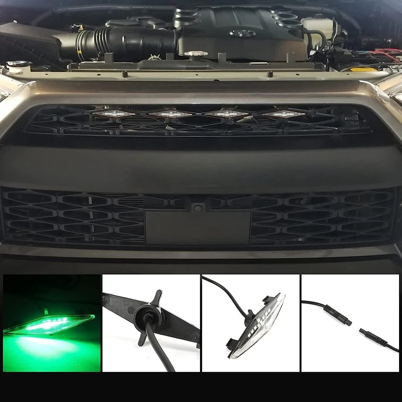 RGB ׸ LED  ü, 2014-2019 Ÿ 4  TRD  ׸, SR5,TRD ε,  2014 2023 TRD , 4 