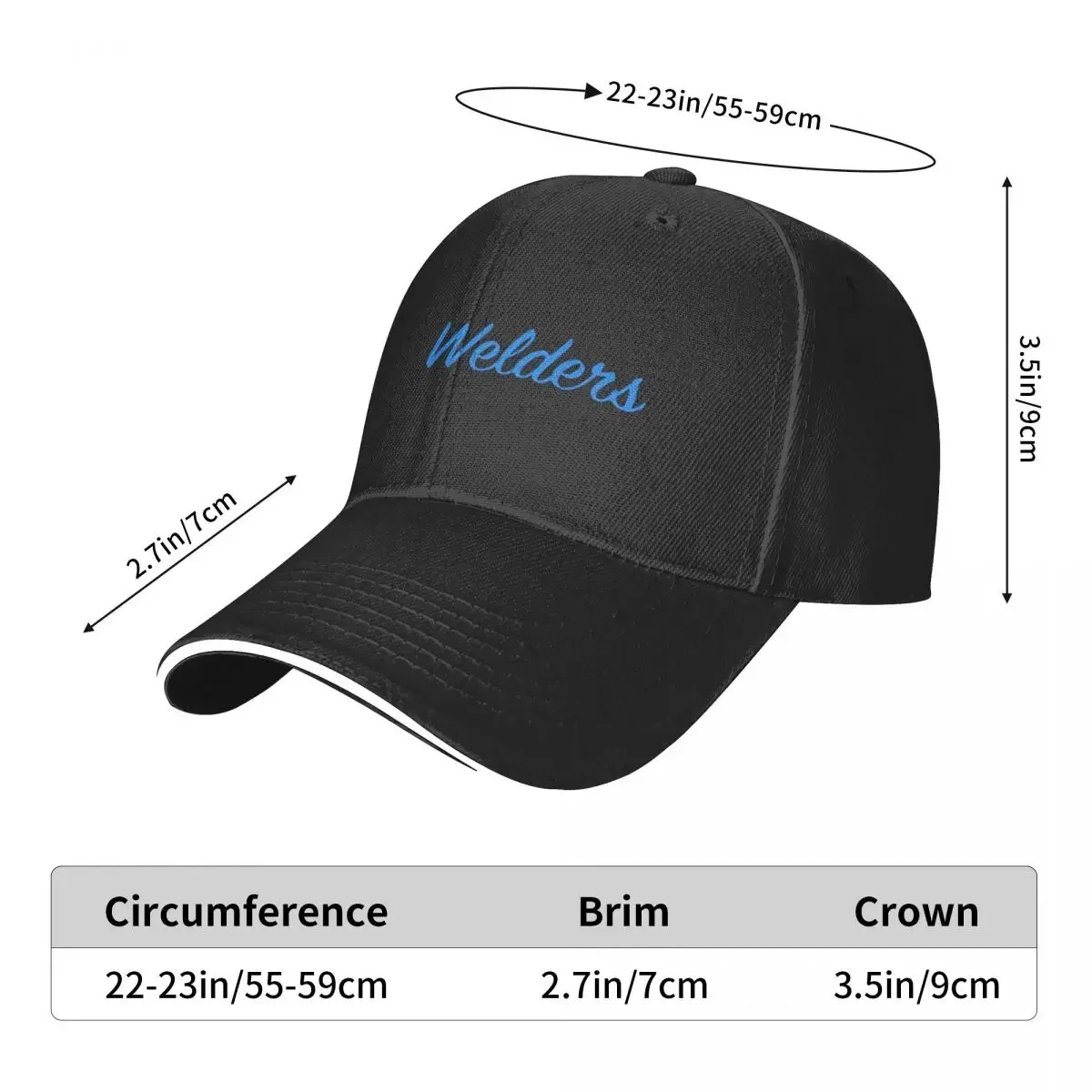 Only Welders Baseball Cap Sunhat Icon Caps Women Men's