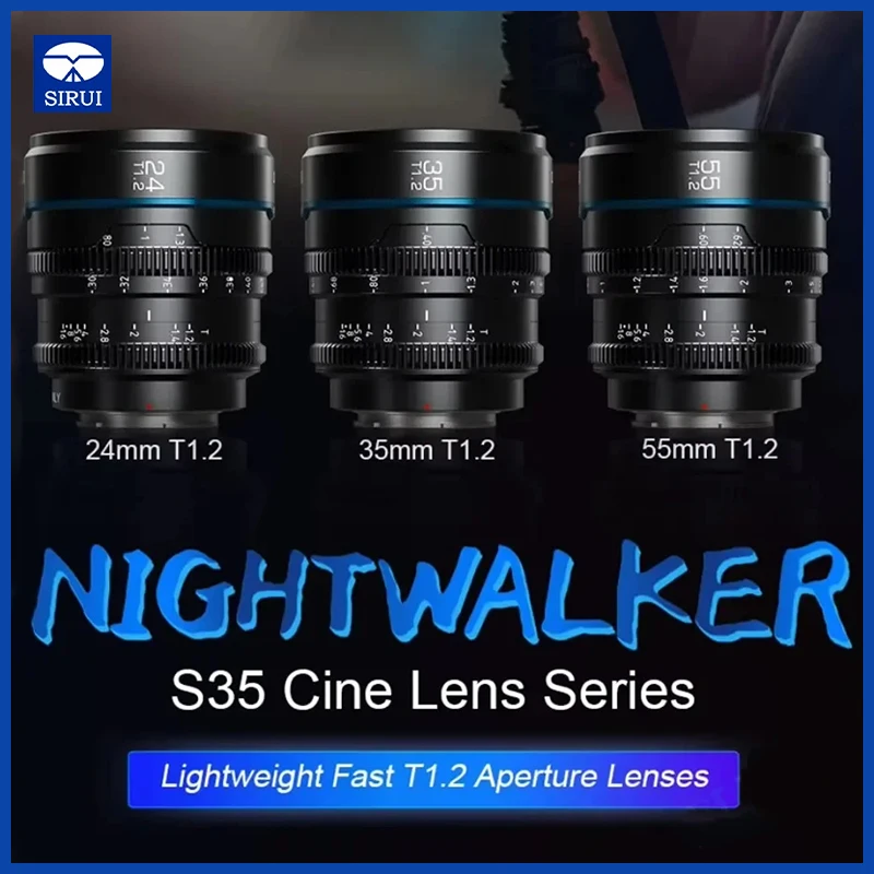 SIRUI Night Walker T1.2 canon RF Komodo用 SIRUI Night Walker T1.2 Super35 Cine Lens Series – SIRUI JAPAN
