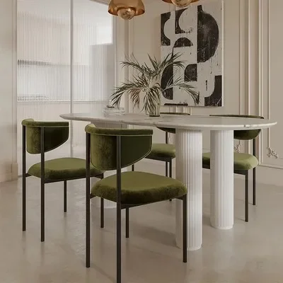 

Simple Nordic Dining Chair Comfortable Cute Office Living Room Beach Chair Floor Vanity Silla Plegable Home Furniture CY50DC