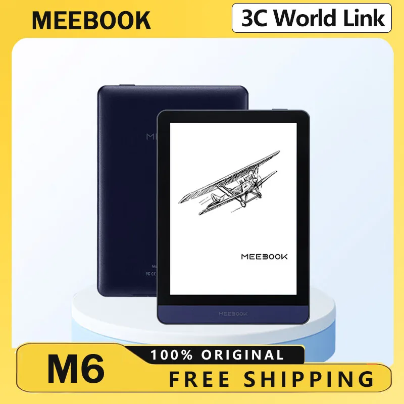 JDRead Meebook M6 E-book Reader 6 inch E-ink 300PPI Screen Ereader