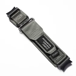 Seamless Nylon Smartwatch Strap Bracelet - No Gaps Design - Watch 6 Classic 43mm (GRAY)