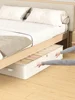 1PC cotton and linen see-through bed bottom storage bag Household goods storage bag clothing storage bag 5
