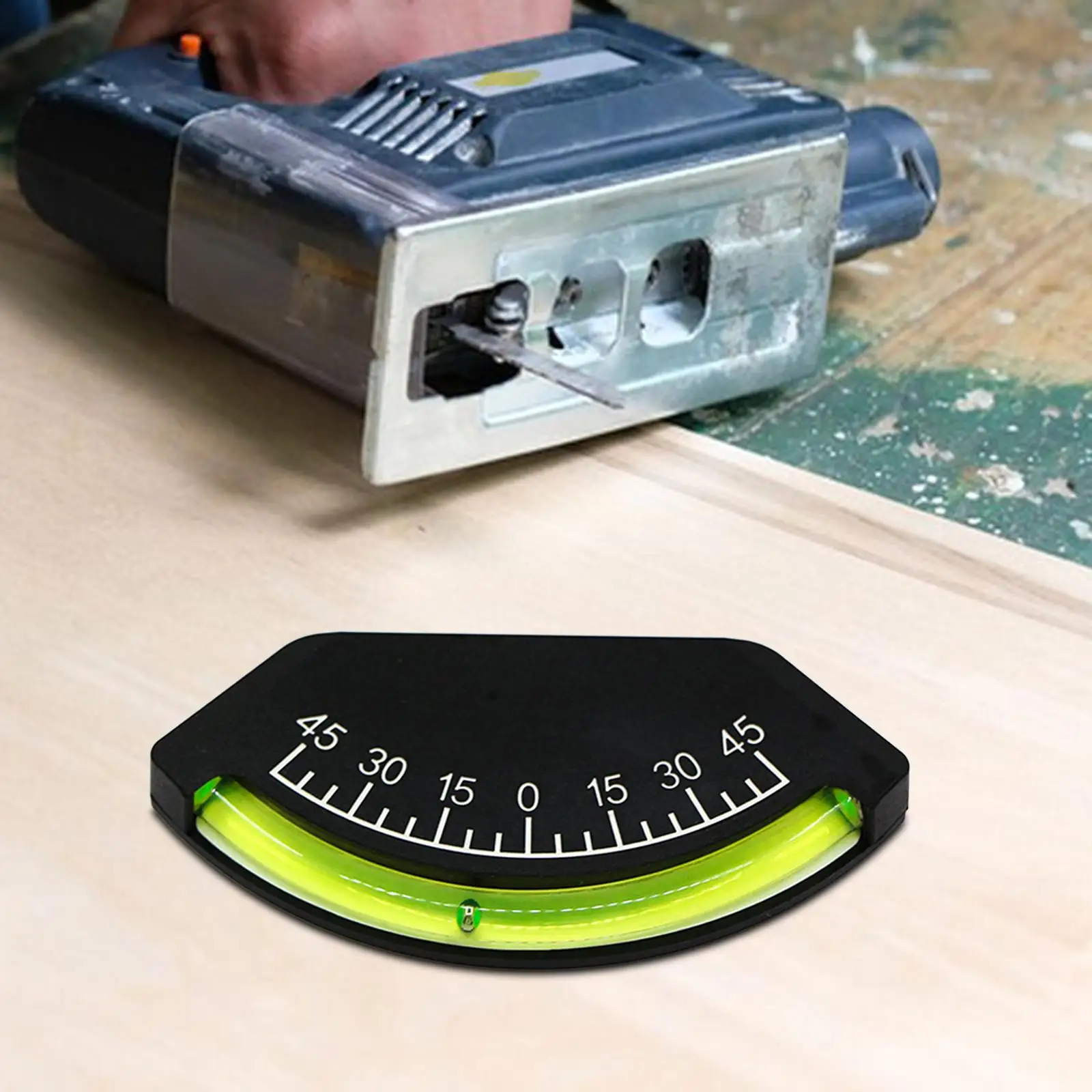 45&deg; Vehicle Ship Sailing Clinometer Simple Installation Accurate Accessories Multipurpose for Marine Use Angle Indicator