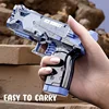 Portable Children Water Gun Manual Ice Burst Automatic Reloading Waterguns Summer Outdoor Pool Garden Fight Games Toys for Kids 5