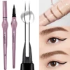 2Point Wild Eyebrow Pencil Long Lasting Easy To Grip Eyebrow Tattoo Waterproof Thin Liquid Lying Silkworm Brow Pen Korean Makeup 2