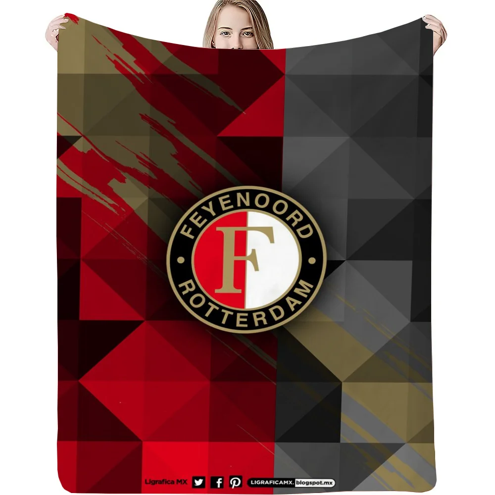 Feyenoord Funny Blanket Bed Plaid Blankets & Throws Luxury Blankets for Decorative Sofa Home Interior Picnic Throw Blanket Knee 4