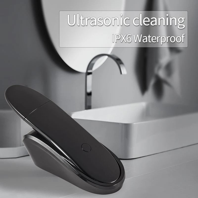 Facial Cleansing Brush-Deep Cleansing And Blackhead Removal With Massage, Valentine's Day Gift Skin Care Scraper Ultrasonic