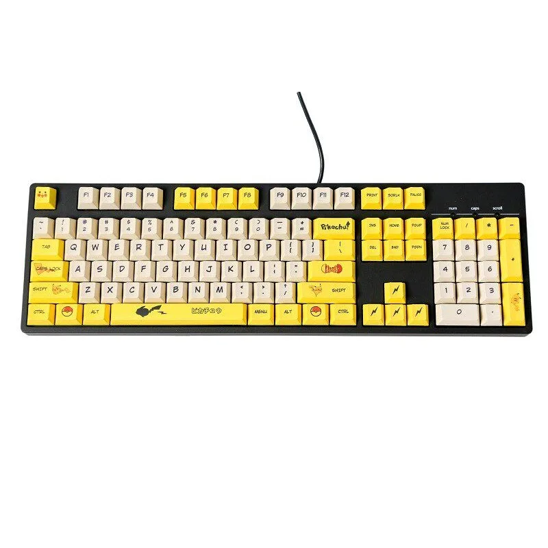 PBT 오리지널 고도로 승화된 키캡, 픽셀 워즈 별자리 호랑이의 해 키캡