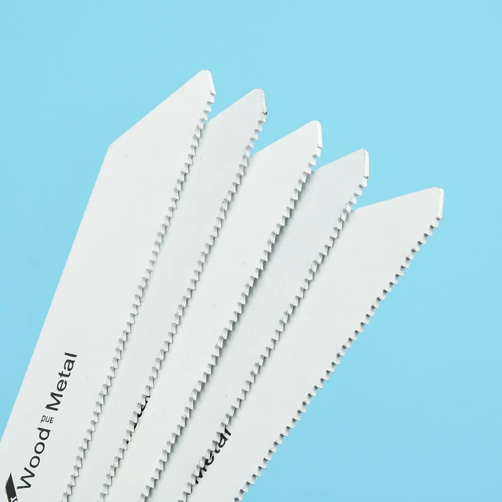 5pcs Reciprocating Saw Blades 150mm S922EF Saber Saw Jigsaw Carbon Steel Material Cutter Tool