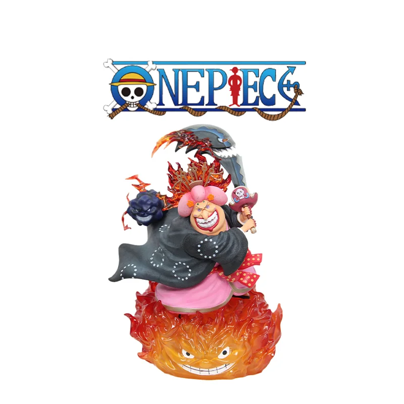 

Аниме One Piece BIG MOM четыре императора экшн-фигурка светящаяся Gk Статуя Коллекционная модель украшения-игрушки орнамент кукла детские подарки
