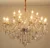 chandelier lamp Modern Luxury LED Crystal Chandelier Ceiling Lustre de cristal Crystal ball Pendant Hanging Lamp Home Kitchen Lighting Fixtures long chandelier Chandeliers