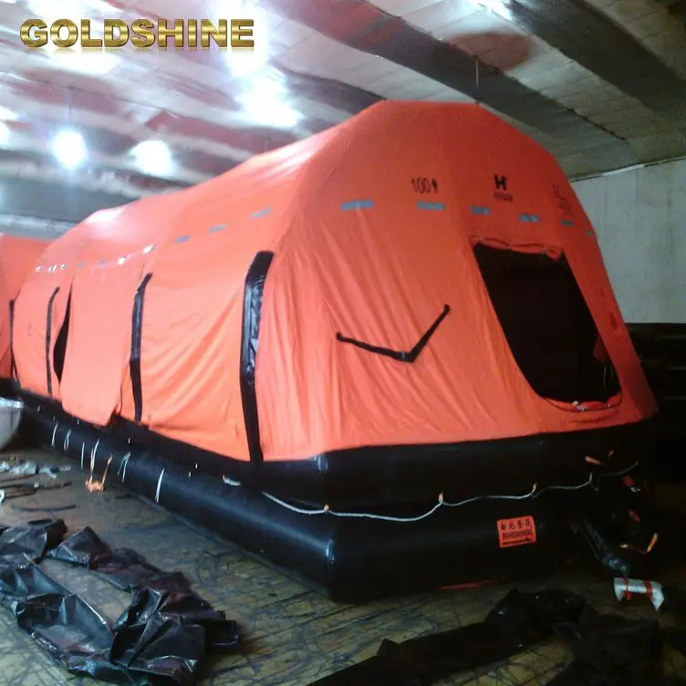 

Small And Lightweight Solas Compact Yachting Liferaft For Navy Chinese Self Inflating Life Raft