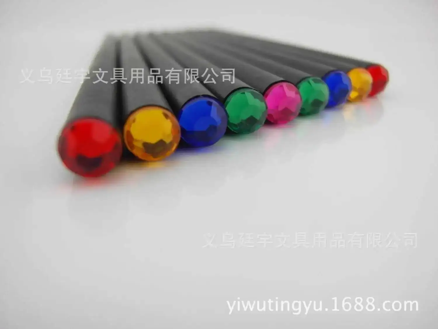 1 stück Lytwtw der Kawaii Schwarz Umweltfreundliche Kunststoff HB Diamant Farbe Bleistifte Standard Bleistift Für Schüler Schule Büro Liefert – Detail 17