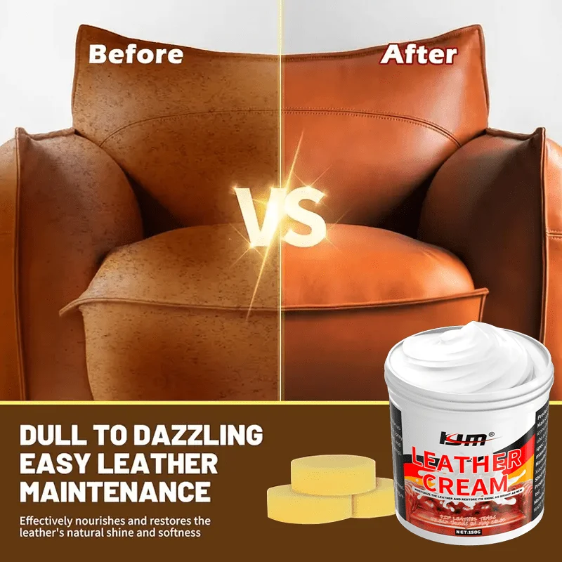 Leather Polish: Used to Restore The Color of Goods, Car Seats, Sofas, Jackets,And Shoes,As Well As for Maintaining Leather Bags 5