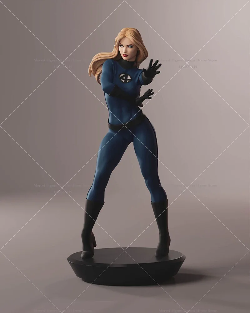 Muñecas de cómics de superpotencia fantástica, escala 1/35, 1/24, 1/18,  mujer Invisible, superhéroe Susan Storm, resina 3D, colección de modelos  sin panel - AliExpress, image size:800x1000