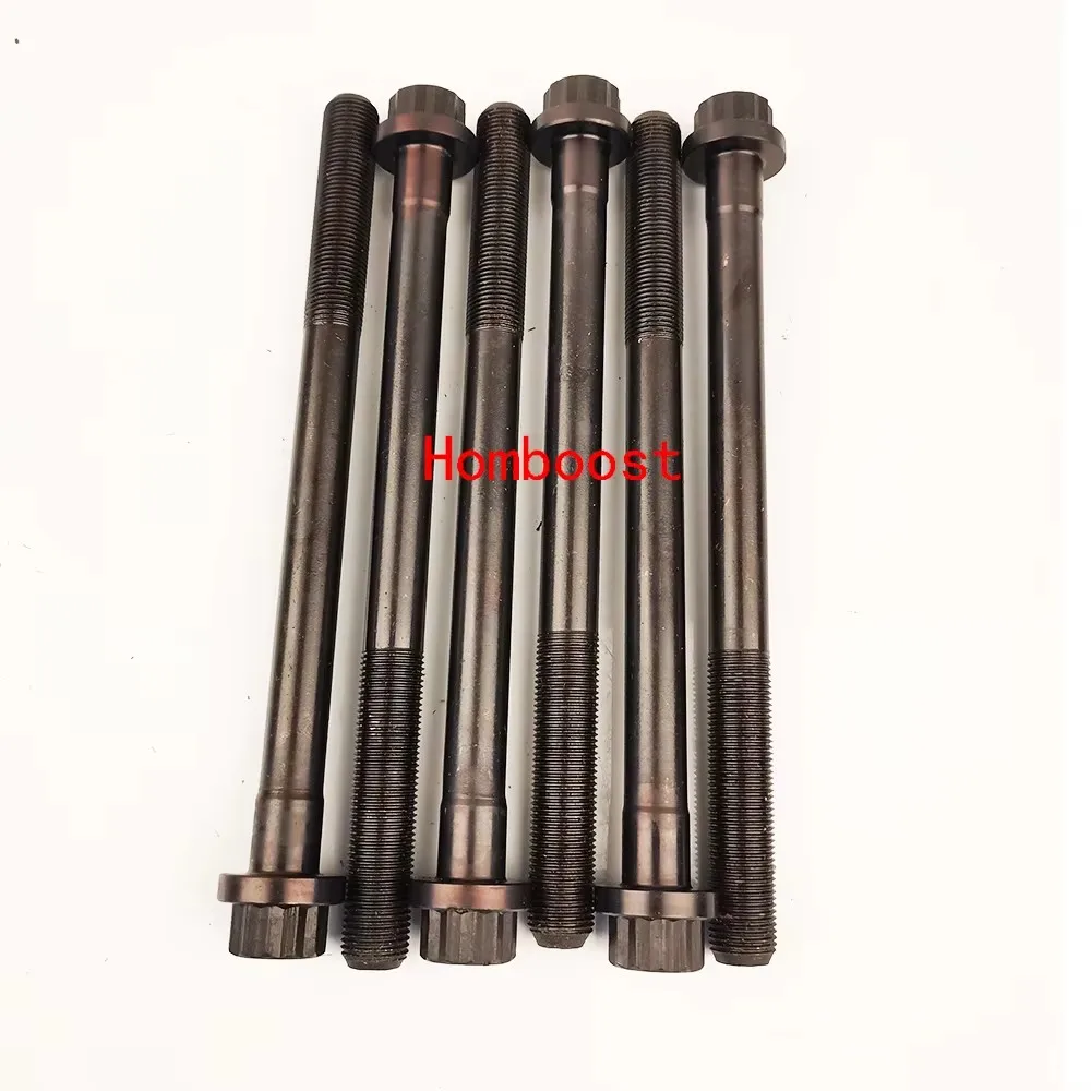 10PCS 실린더 헤드 볼트 나사 세트 1GDFTV 2GDFTV 90910-02193 Toyota Fortuner Hiace Hilux Land Cruiser Prado 용