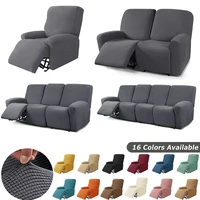 1/2/3/4 Seater Knitted Recliner Sofa Covers 1