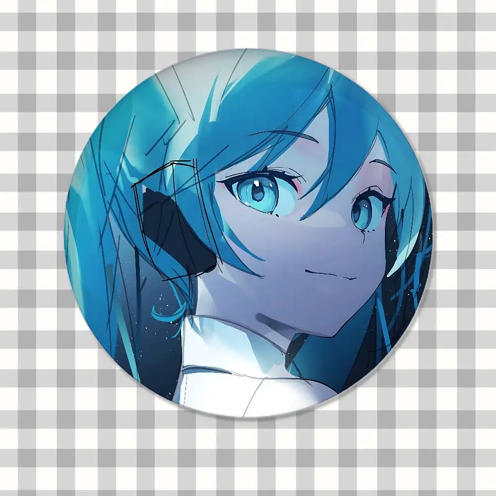 Niedliche Anime-H-hatsune-MikuS Kawaii-Anstecknadeln für Freunde, Rucksäcke, Kleidung, Sammleraccessoires, Schmuckgeschenk – Detail 20